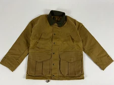 FILSON TIN CLOTH FIELD JACKET DARK TAN M NWT SOLD OUT