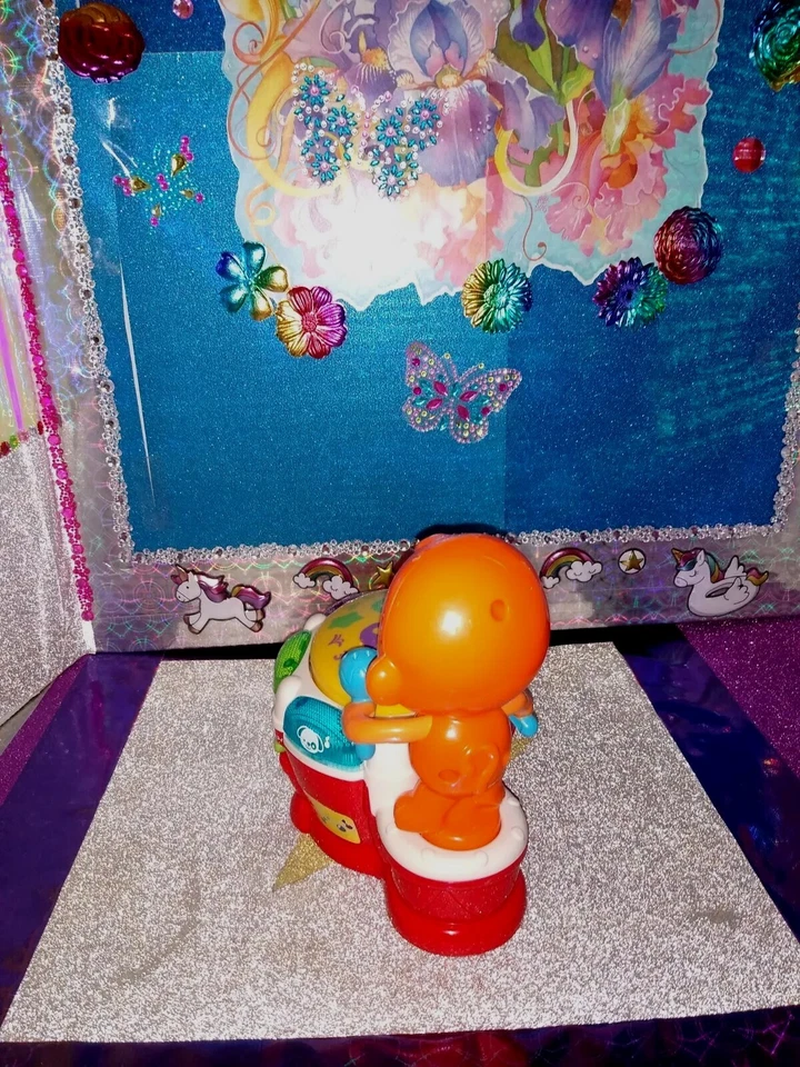 🦄VTech / Toddler's "Baby Beats" {Monkey} Drum Fun Learning '2016 9.5"L Toy! - Image 3 of 4