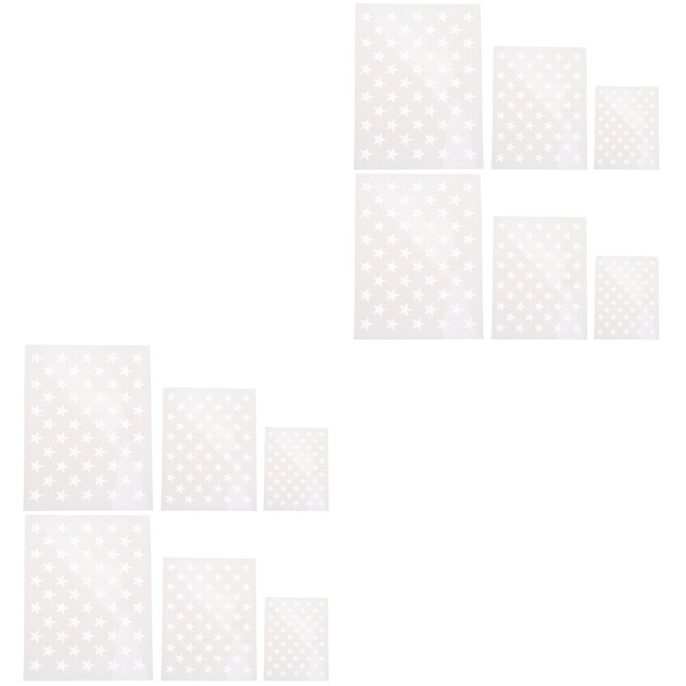 Star Painting Stencil American Flag Template Star Shape Stencil eBay