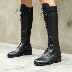 combat boots knee high