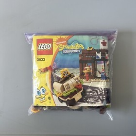 LEGO SpongeBob: Krusty Krab Adventures 3833 unbuilt 95% of pieces w minifigures 