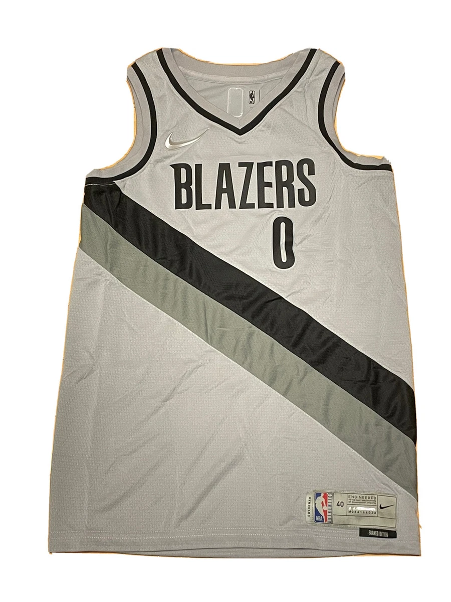 Nike Damian Lillard City Edition Swingman Jersey (portland Trail Blazers)  Men's Nba Jersey in Black for Men