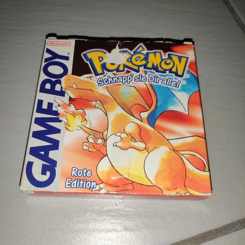 Pokémon: Rote Edition (Nintendo Game Boy, 1999)