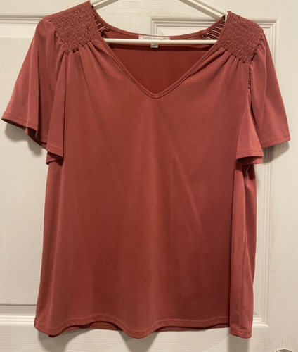Blouse épaules nues en coton brodé ANGELE / nouvelle version
