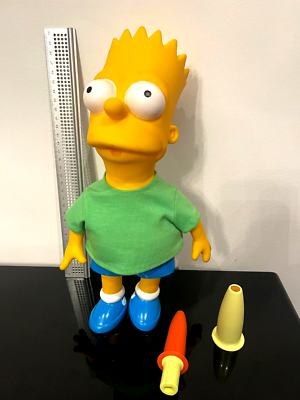 The Simpsons BART NODDER 首振り 箱付 Vintage 1990 90s The Simpson / Bart SIMPSON 12