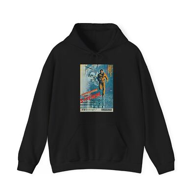 Shaft's Big Score Japan Graphic Print Movie Art LS Unisex Heavy Blend Sweatshirt