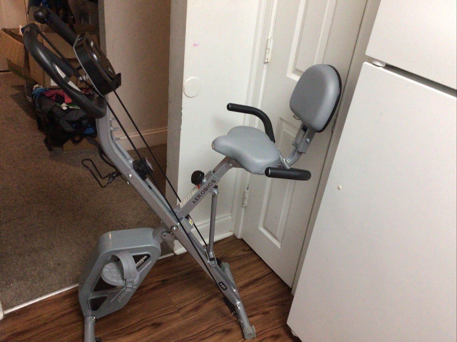 Pooboo Indoor Exercise Bike Stationary Cycling Bicycle Cardio Fitness Workout