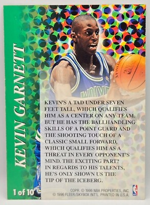 96-97 Fleer Kevin Garnett 