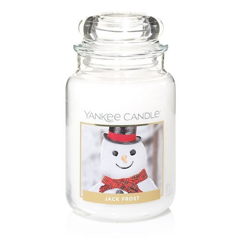 JACK FROST☆☆LARGE YANKEE CANDLE JAR☆☆ CHRISTMAS & HOLIDAYS SCENT eBay