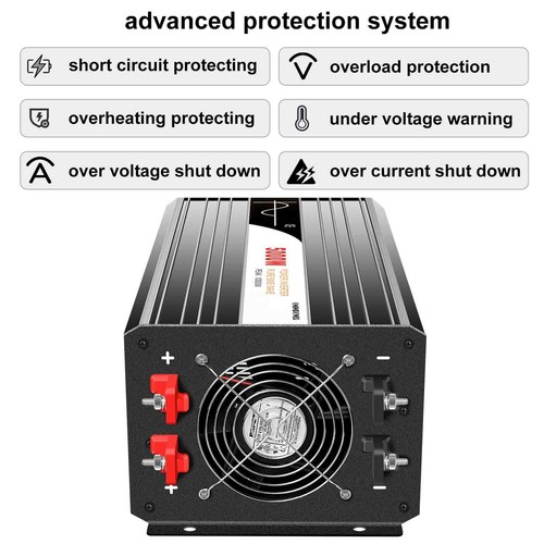 5000wpeak10000W DC 24V to 240v Pure Sine Wave Solar power inverter eBay