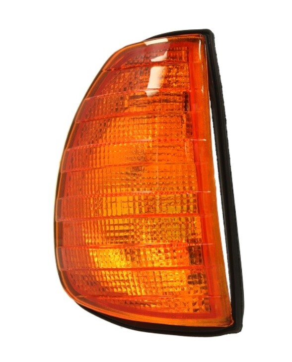 Clignotant orange droit avant haut de gamme Mercedes W123 C123 S123 bloc optique ambre d'origine