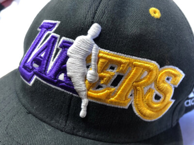 Los Angeles Lakers Fitted Hat Adidas NBA Cap Purple Gold