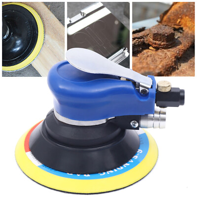 Air Palm Orbital Sander Random 6inch Hand Sanding Pneumatic Round 10000 RPM  BEST | eBay