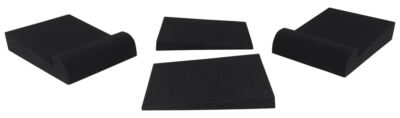 Pair Rockville RRS190S Foam Studio Monitor Isolation Pads 7.5'' x 9.5''/3 Angles
