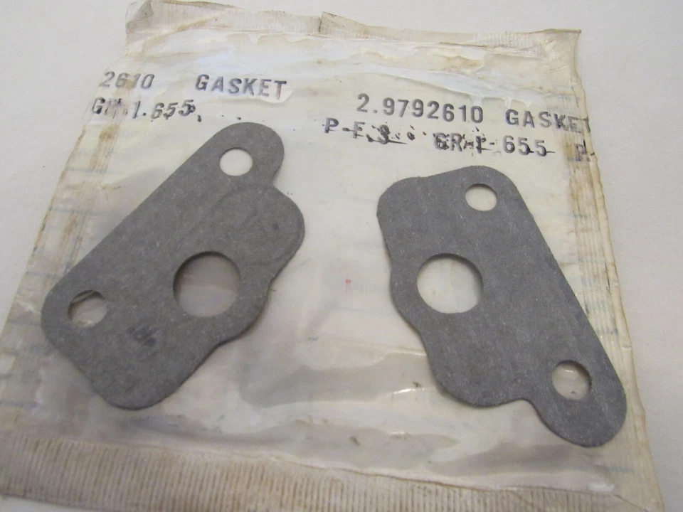 Junta de bloco bomba de óleo NOS 1966 1969 Pontiac Firebird Tempest T/6 OHC GM 9792610 - Imagem 3 de 4