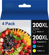 4 200XL T200XL Ink Compatible with Epson XP200 XP300 XP310 XP400 XP410 WF2520