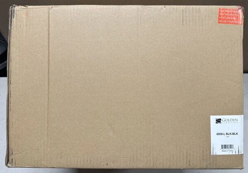 Golden Lighting Zoey 1-Light Matte Black Standard Pendant - Picture 4 of 6