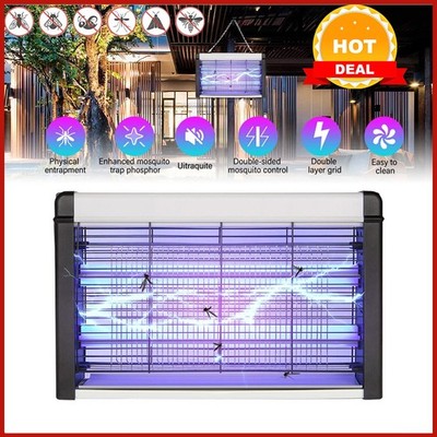Lamp Insect Killer Mosquito Zapper Bug Pest Fly Trap Electric Indoor Light Lawn
