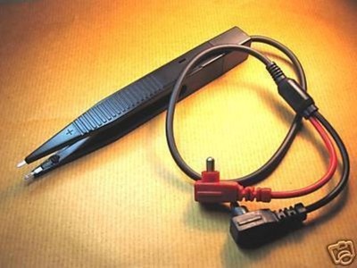 Smart SMD SMT CHIP resistance Test Clip Tweezer *gb