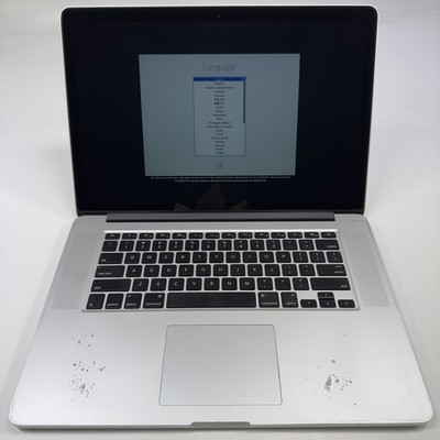 Apple 2014 15'' MacBook Pro 2.5GHz i7 512GB 16GB MGXC2LL/A | D Grade