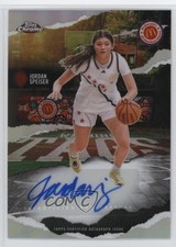 2025 Chrome McDonald's All American Refractor Jordan Speiser Patch Auto Tag 1m6p