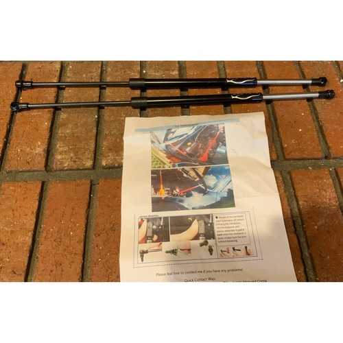 Tenkidom 2pk Front Hood Struts Springs for Mazda RX8 No Drill