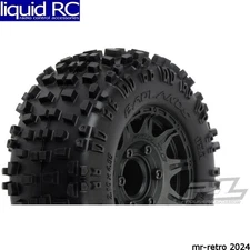 Pro-Line 117310 PRO1173-10 Badlands 2.8 Mounted Raid Black 6x30 F/R