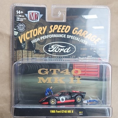 M2 Machines Victory Speed Garage Ford GT40 MK II 1:64 Diecast