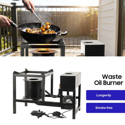 #ad #ad 12V Waste Oil Burner Oil Stove Outdoor Cooking Hot Heating Furnace Burning Stove $217.54