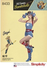SIMPLICITY Sewing Pattern 8433 Misses Womens Costume Star Girl 6-14 OOP