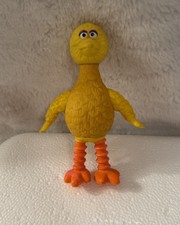 Vintage Rare BIG BIRD Action figure MOC 1985 Sesame Street Muppets Tara Toy Corp