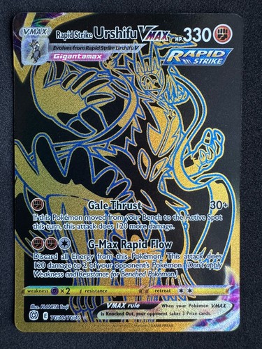 Rapid Strike Urshifu Vmax Brilliant Stars Trainer Gallery TG30 Full Art Pokemon