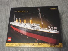 Lego Titanic 10294 Empty Exterior & Interior Boxes Only - No Pieces Or Manuals