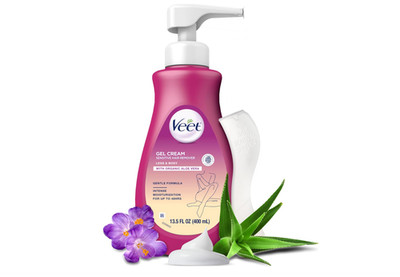 Veet Sensitive Skin Hair Removal Cream for Women 13.5 oz Pump with Tool