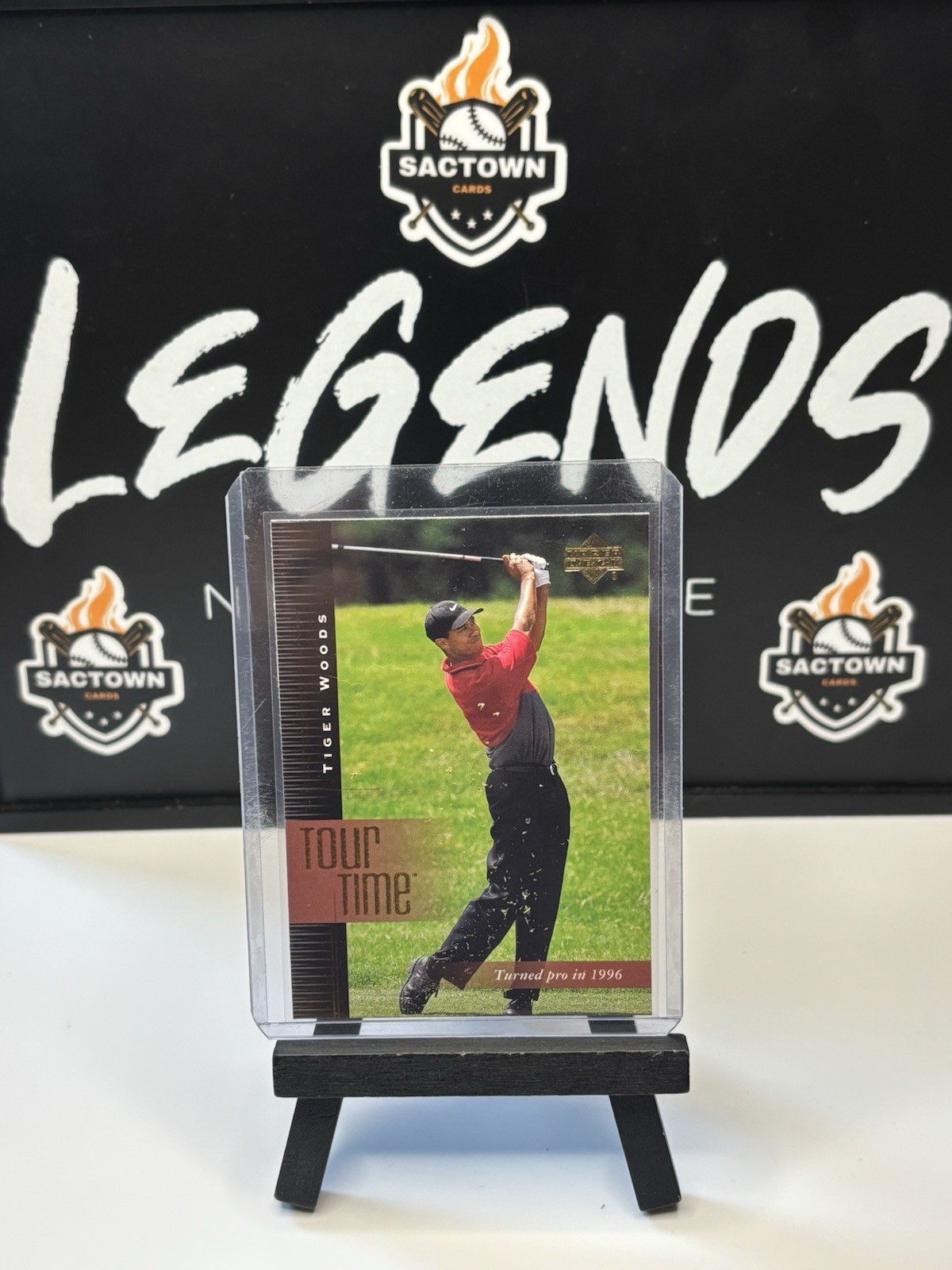 2001 Upper Deck - Tour Time Tiger Woods #176 (RC)
