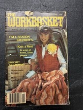 The Workbasket October 1981 - Fall Season, Knit a Vest, Crochet an Afghan