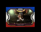 2020-21 Prizm LeBron James Red, White and Blue Prizm #1 Lakers