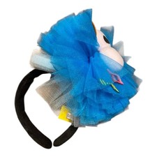 USJ Sesame Street Cookie Monster Headband Universal Studios Japan Pom Pom Tule