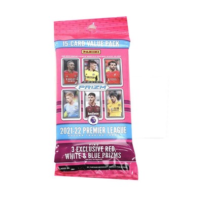 Panini Prizm Premier League EPL Soccer Jumbo Value 2021/22 Pack