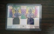 2018  Illusions - Legacies  Memorabilia Lamar Jackson, Joe Flacco /100 (MEM, RC)