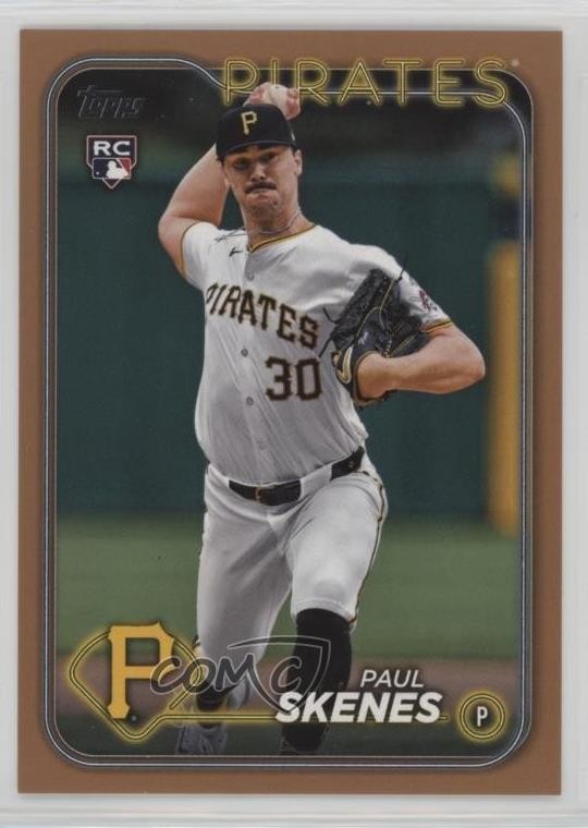 2024 Topps Update Gold 1811/2024 Paul Skenes #US100 5h0