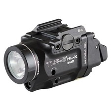 Streamlight 69469 TLR-8  HL-X Versatile High-Lumen, Multi-Fuel Weapon Light