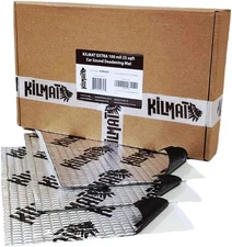 KILMAT Extra 100 mil 25 sqft Car Sound Deadening Mat, Butyl Automotive Sound Dea