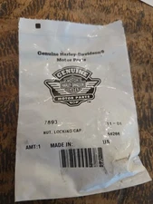 Genuine Harley‐Davidson Motor Part Nut, Locking Cap 7893