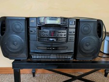 Vintage JVC Portable CD Changer System Model No. PC- RXC30 1995 For Parts Only