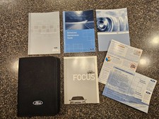 Ford Focus Mk2 2006 Owners Manual Handbook Guide Warranty Maintenance Wallet
