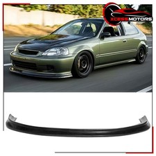 For 99-00 Honda Civic Front Lip Bumper Lower Chin Spoiler Splitter Pu - Dp Style For 99-00 Honda Civic Front Lip Bumper Lower Chin Spoiler Splitter Pu - Dp Style