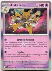 Alakazam 082/167 Holo Rare Twilight Masquerade