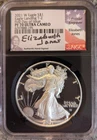 2021 W American Silver Eagle T2 NGC PF70 UC First Day of Issue FDI Jones Signed
