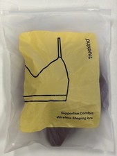Truekind Supportive Comfort Wireless Shaping Bra Women's Size M Chestnut Brown N